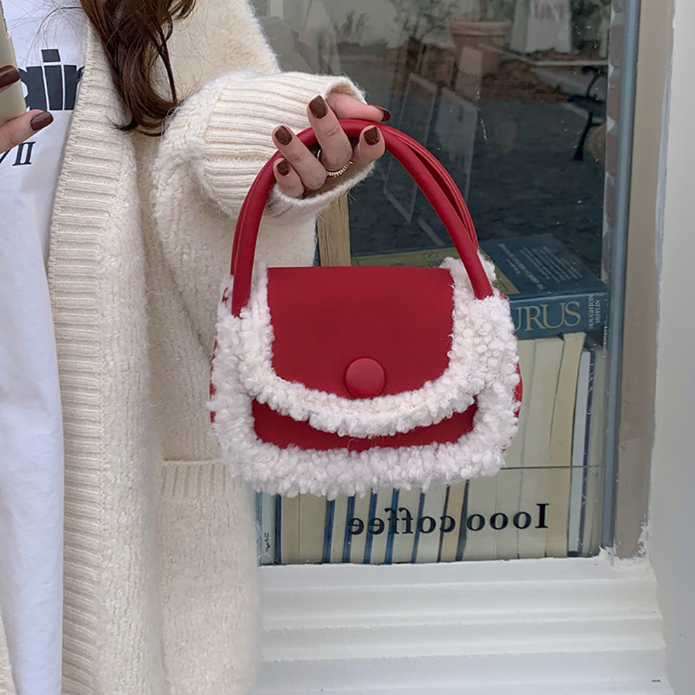Bucket Sling Bag with Applique
