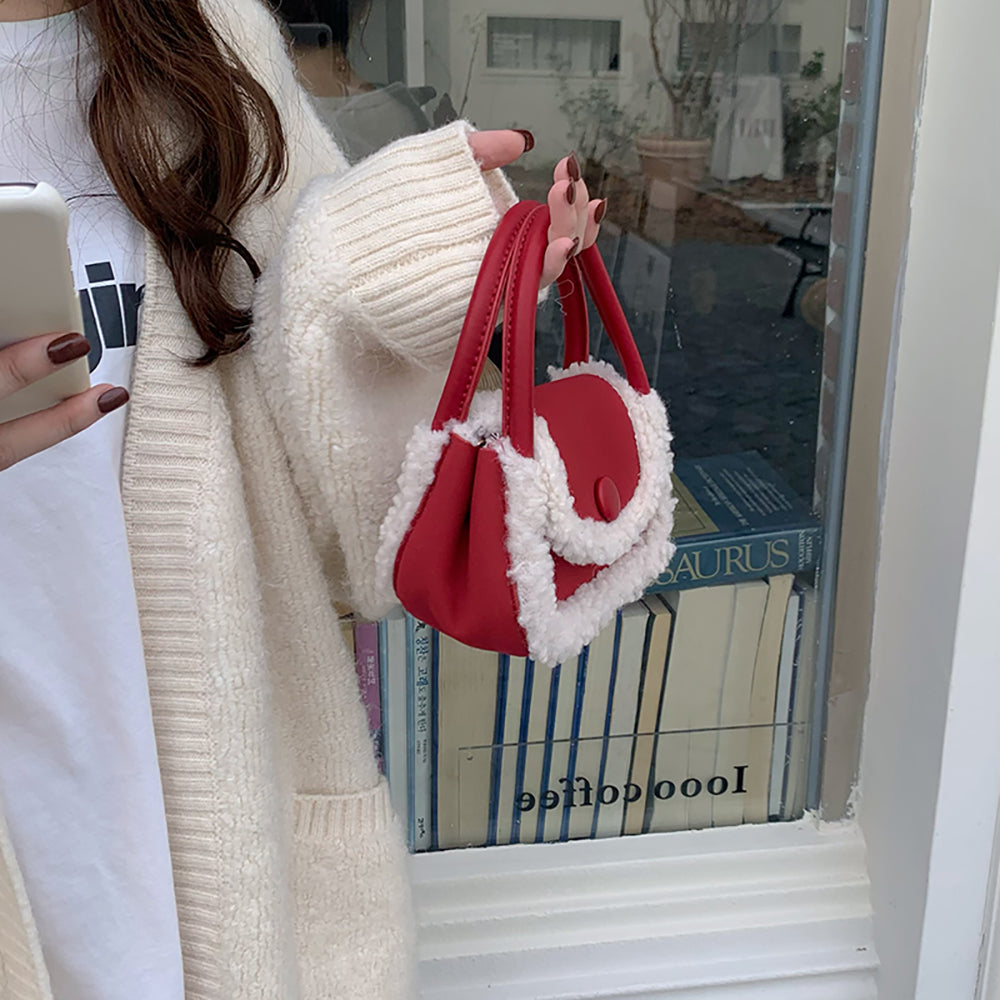Bucket Sling Bag with Applique