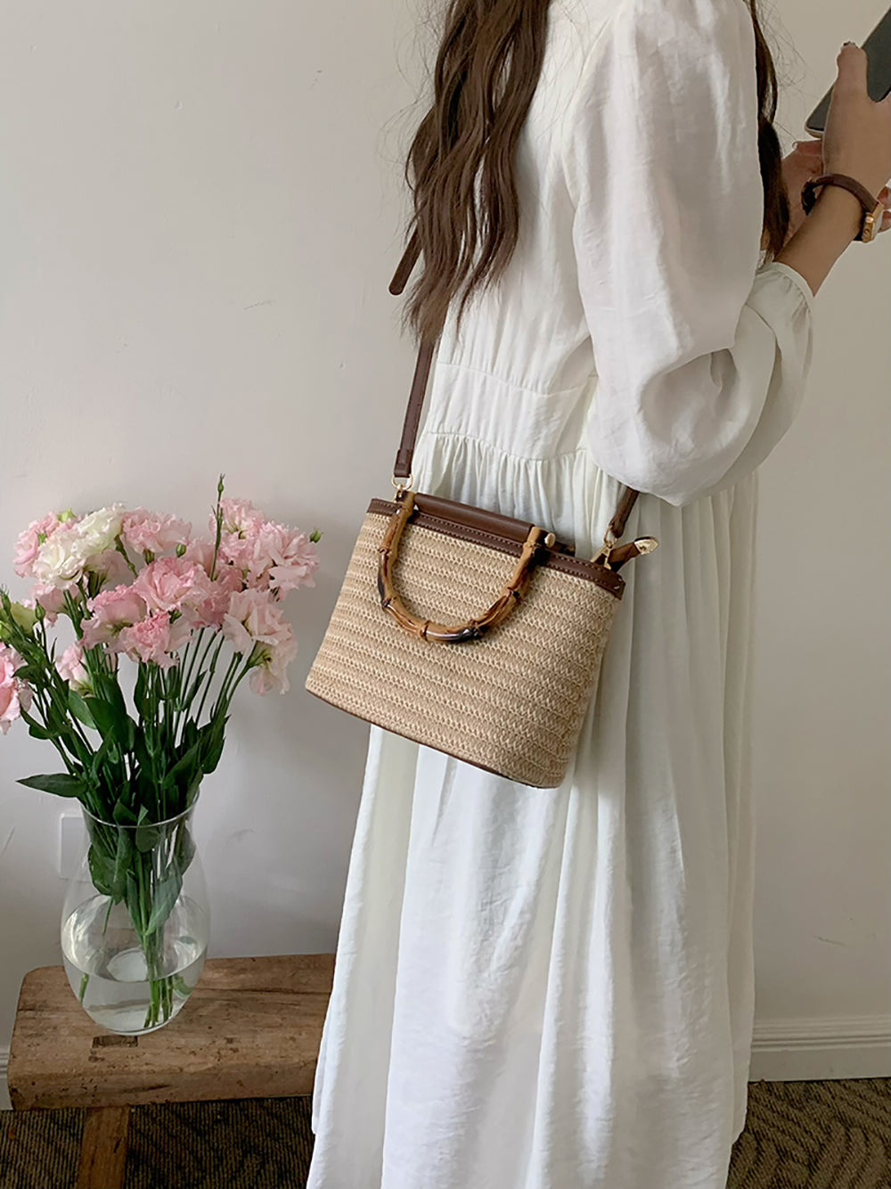 Textured Sling Bag