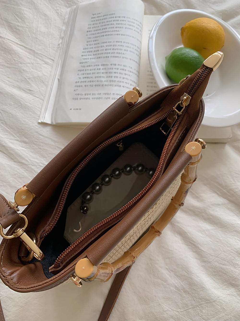Textured Sling Bag