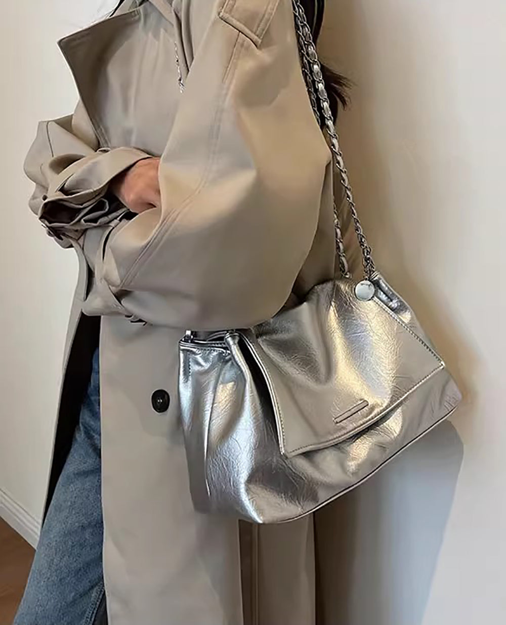 PU Swagger Sling Bag