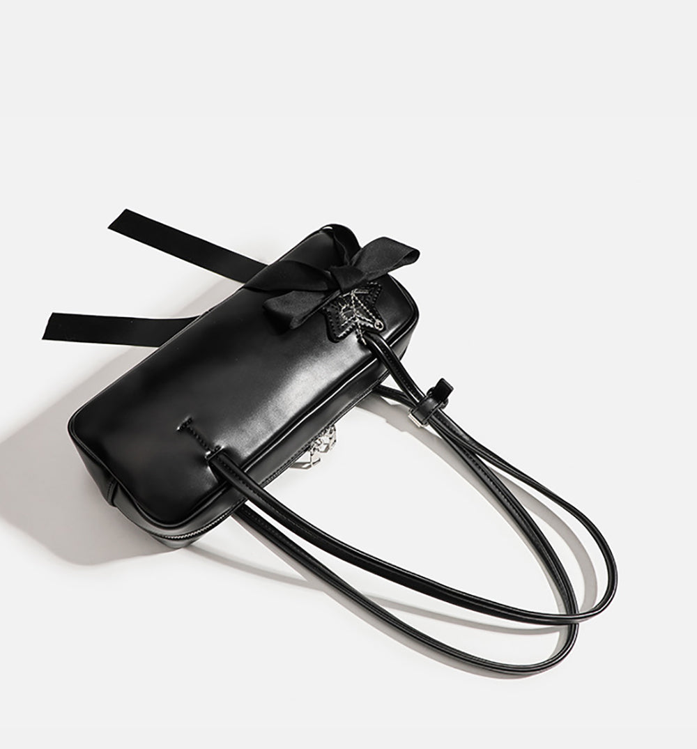 Structured Sling Bag with Applique
