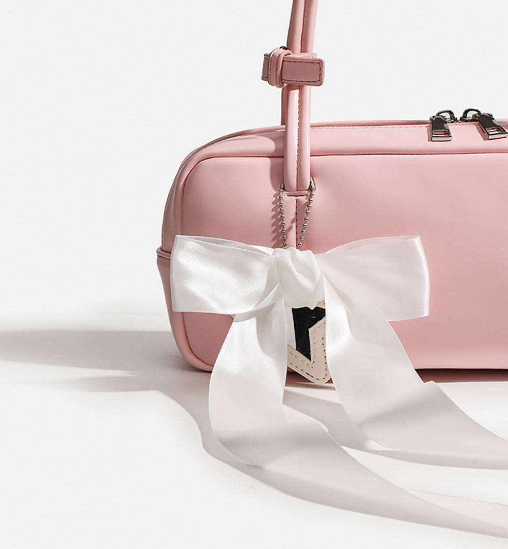 Structured Sling Bag with Applique