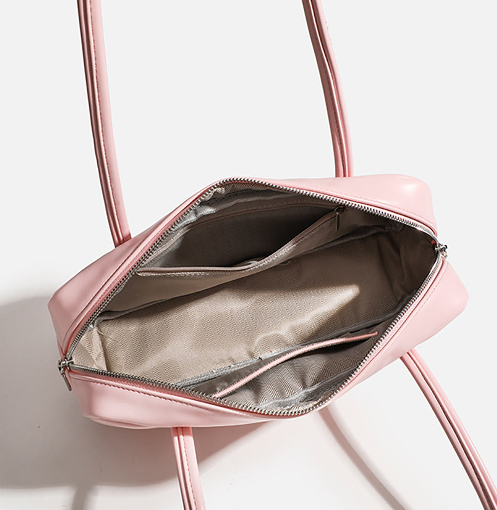 Structured Sling Bag with Applique