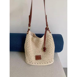 Bucket Satchel with Applique