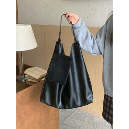 PU Shopper Handheld Bag