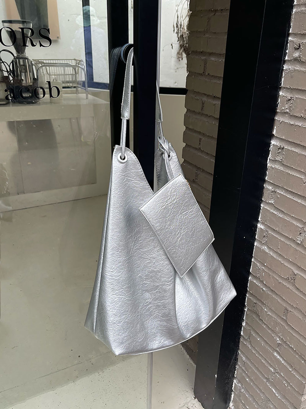 PU Shopper Handheld Bag
