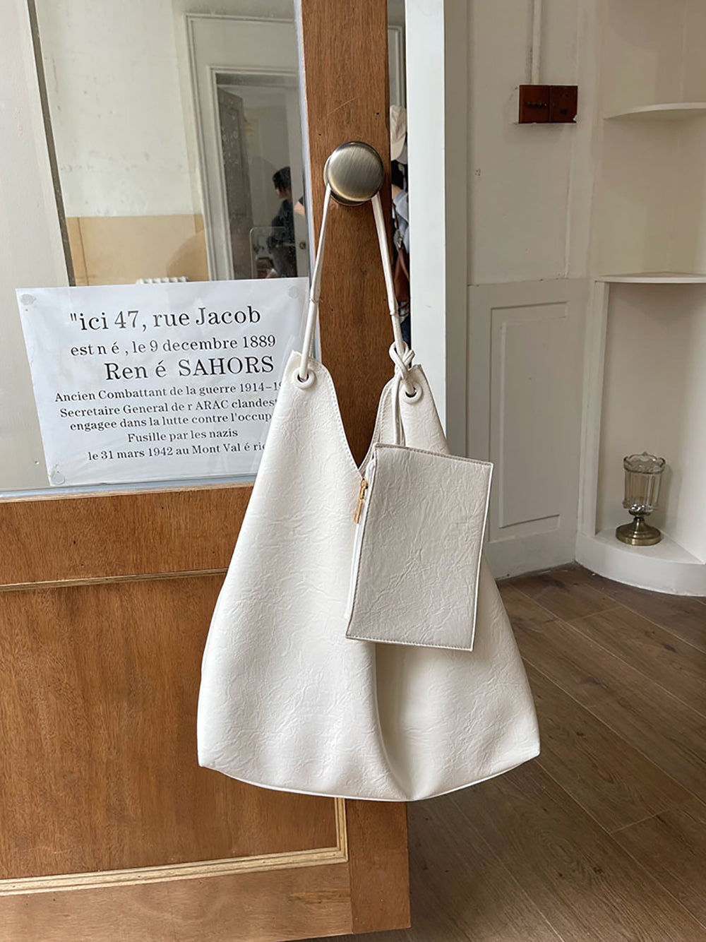 PU Shopper Handheld Bag
