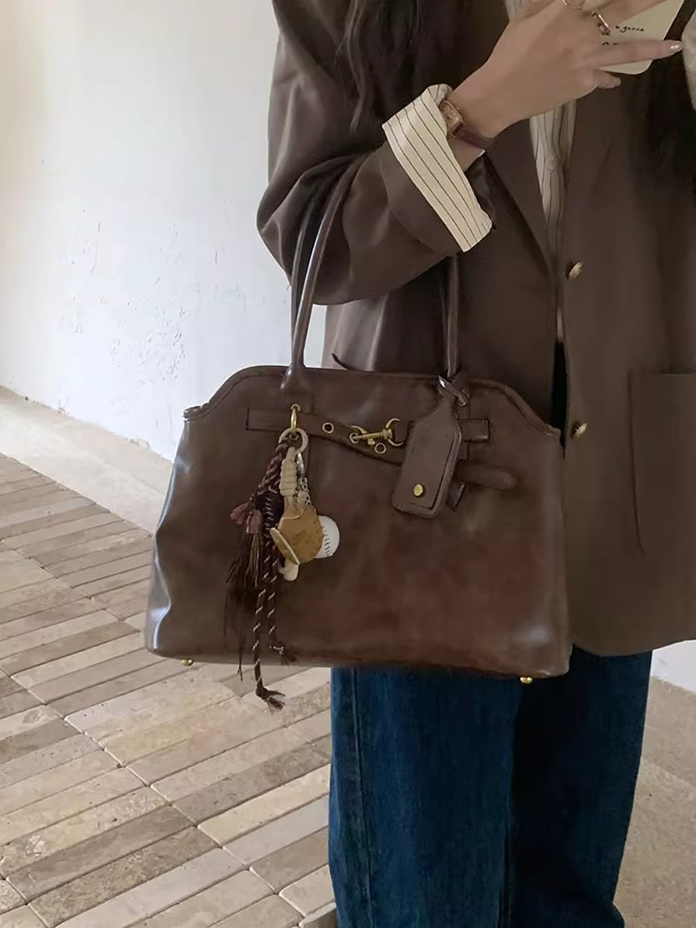 PU Swagger Sling Bag