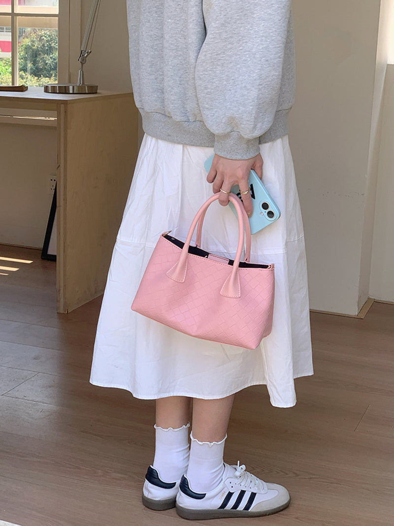 PU Structured Handheld Bag
