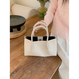 Textured PU Structured Handheld Bag