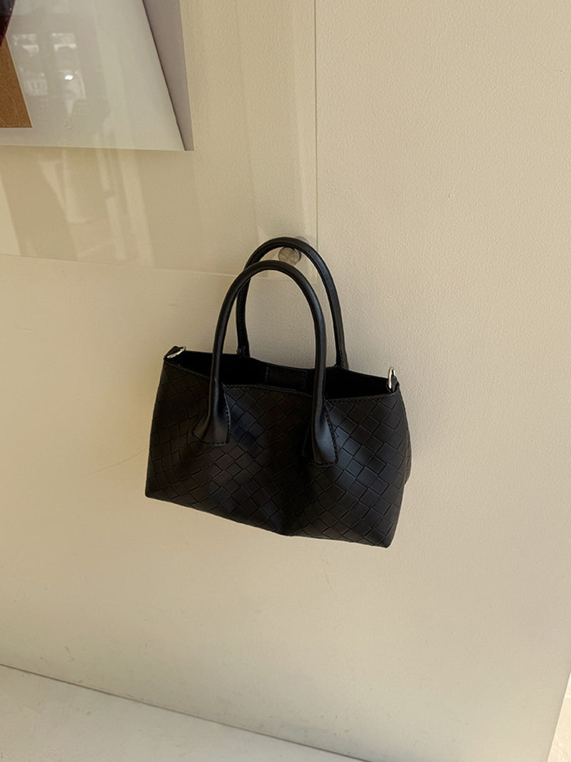 Textured PU Bucket Handheld Bag