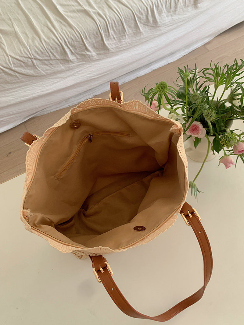 Self Design Bucket Shoulder Bag