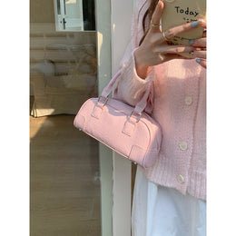 Textured PU Bowling Handheld Bag