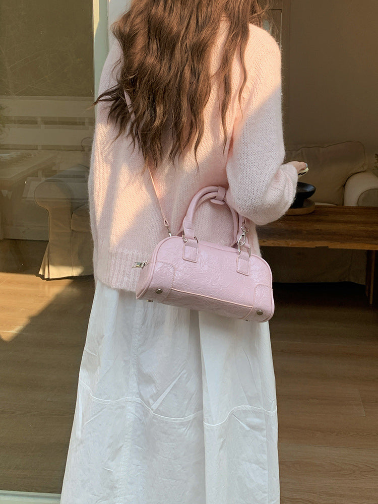 Textured PU Bowling Handheld Bag