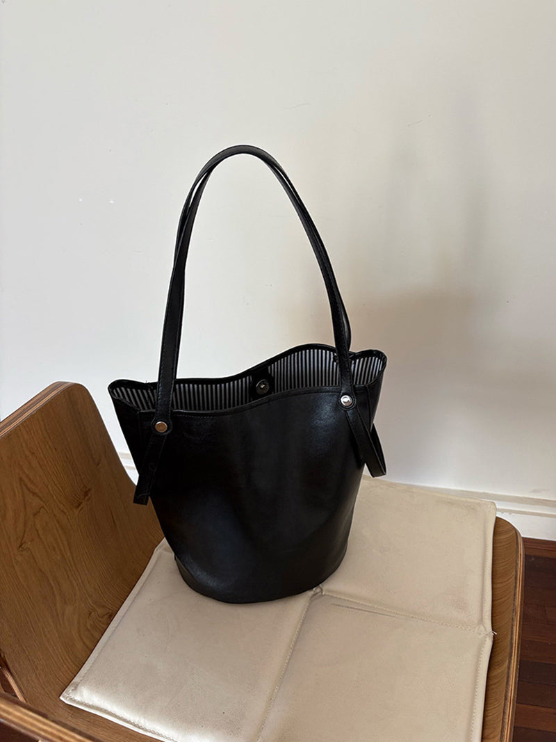 PU Bucket Shoulder Bag