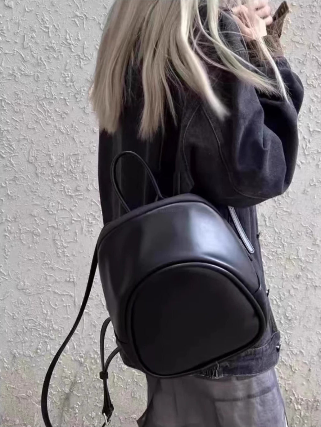 PU Swagger Shoulder Bag