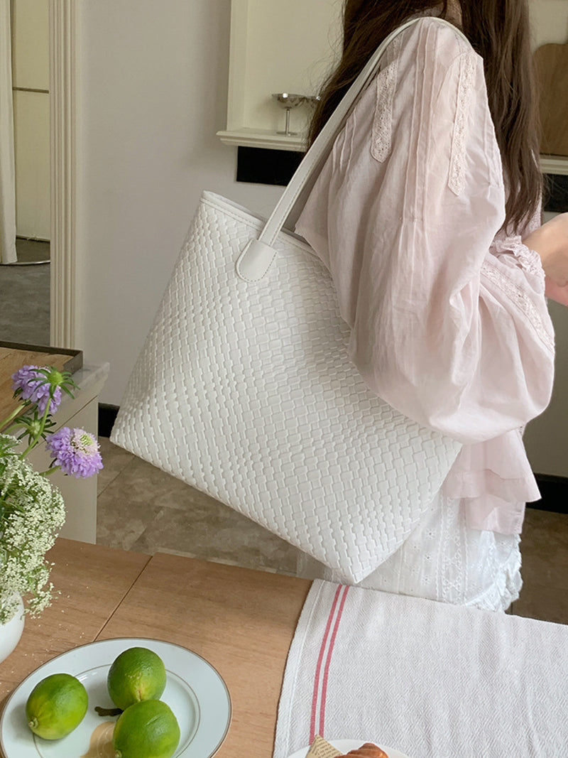 PU Bucket Shoulder Bag