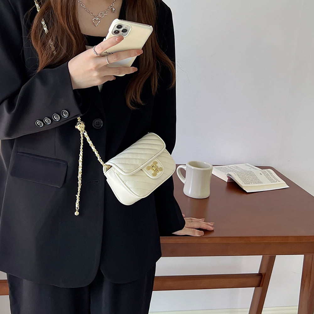 Bucket Sling Bag with Bow Detail