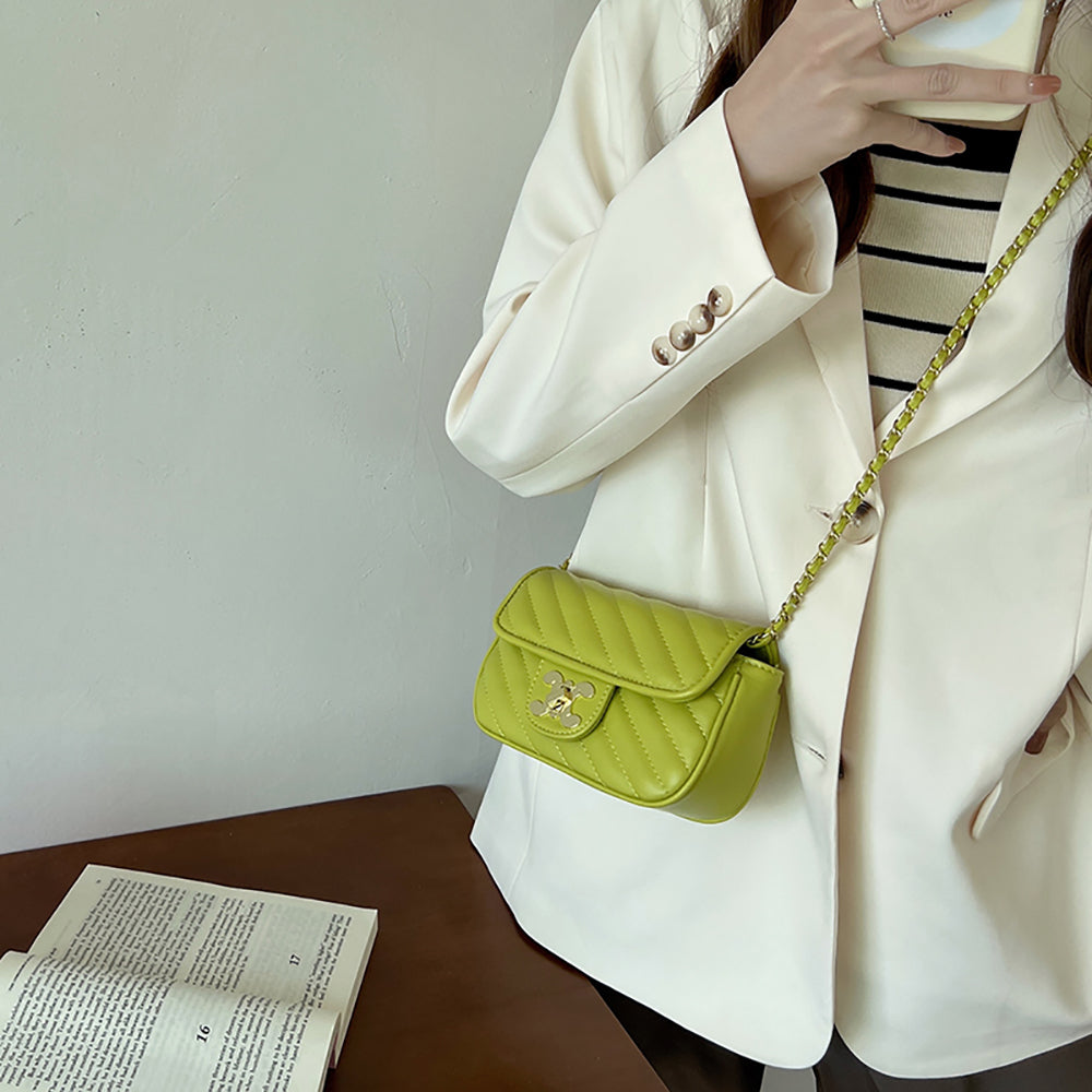 Bucket Sling Bag with Applique