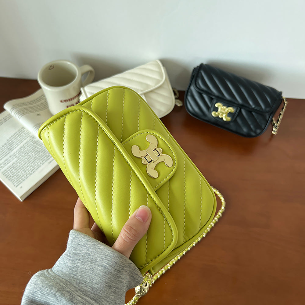 Bucket Sling Bag with Applique
