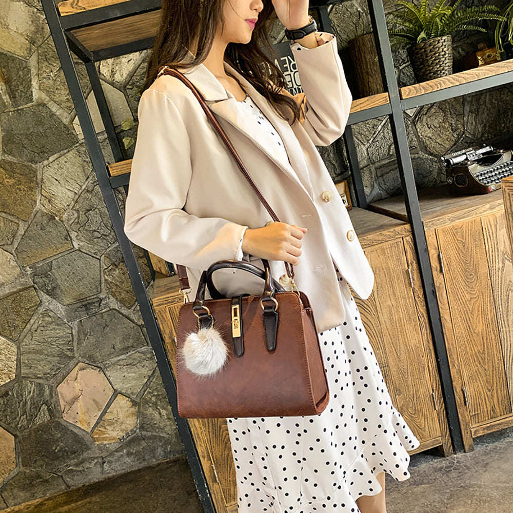 PU Swagger Handheld Bag