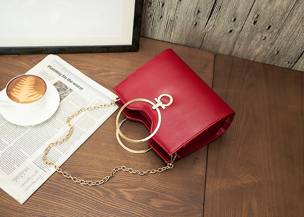 PU Swagger Handheld Bag