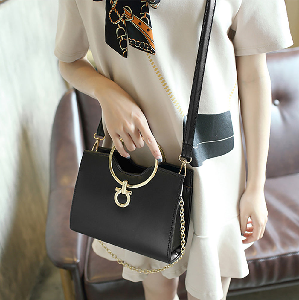 PU Swagger Handheld Bag