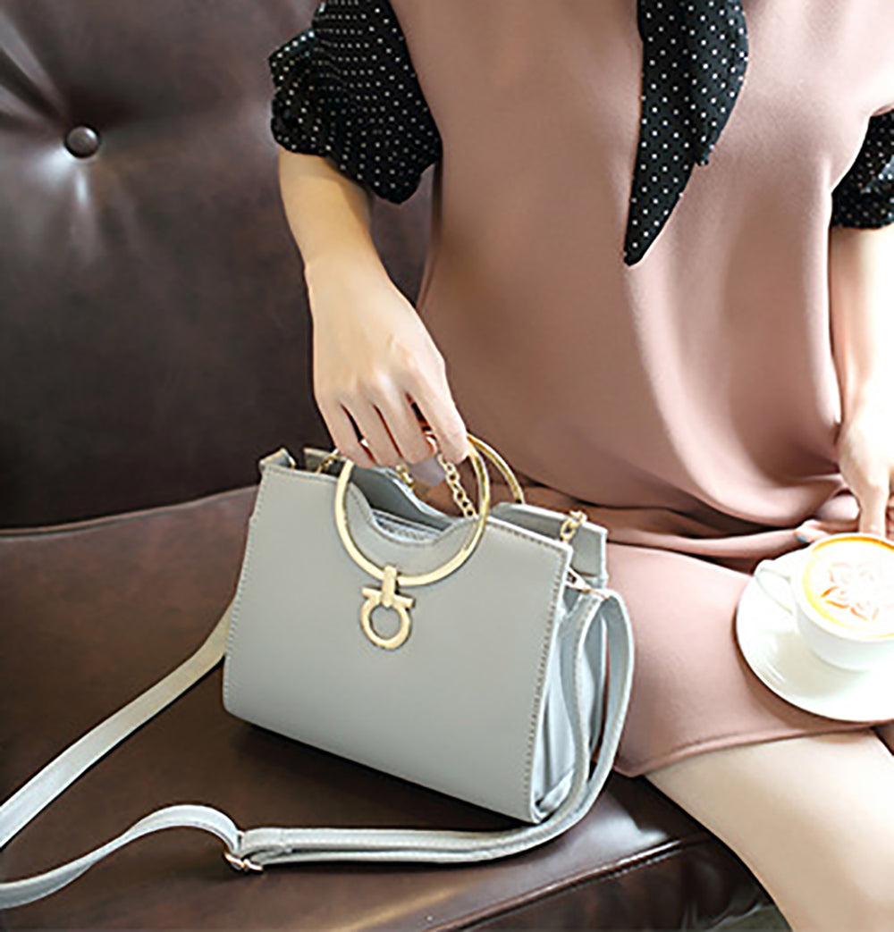 PU Swagger Handheld Bag