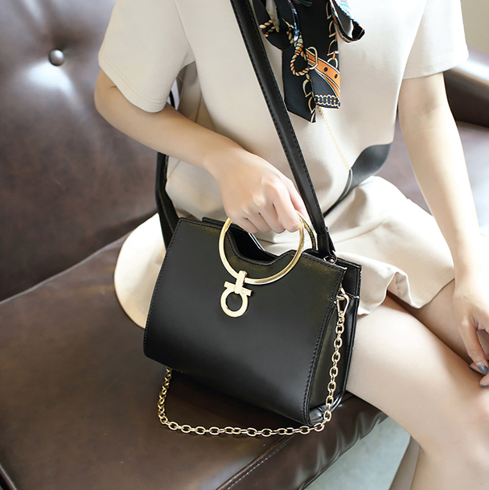 PU Swagger Handheld Bag