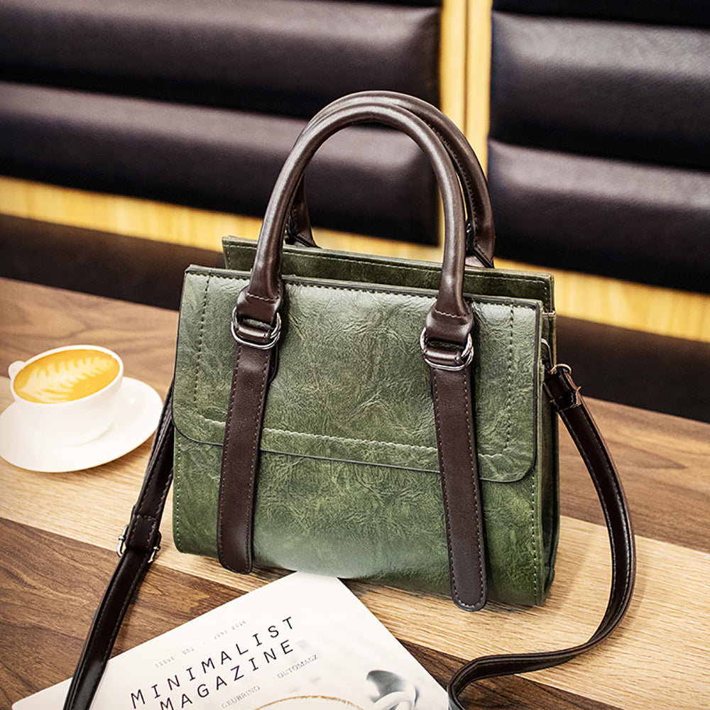 PU Structured Handheld Bag