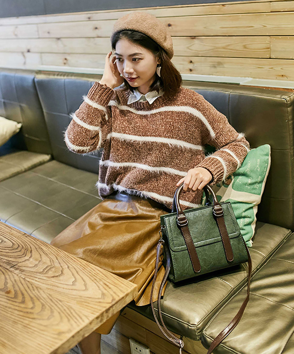 PU Structured Handheld Bag