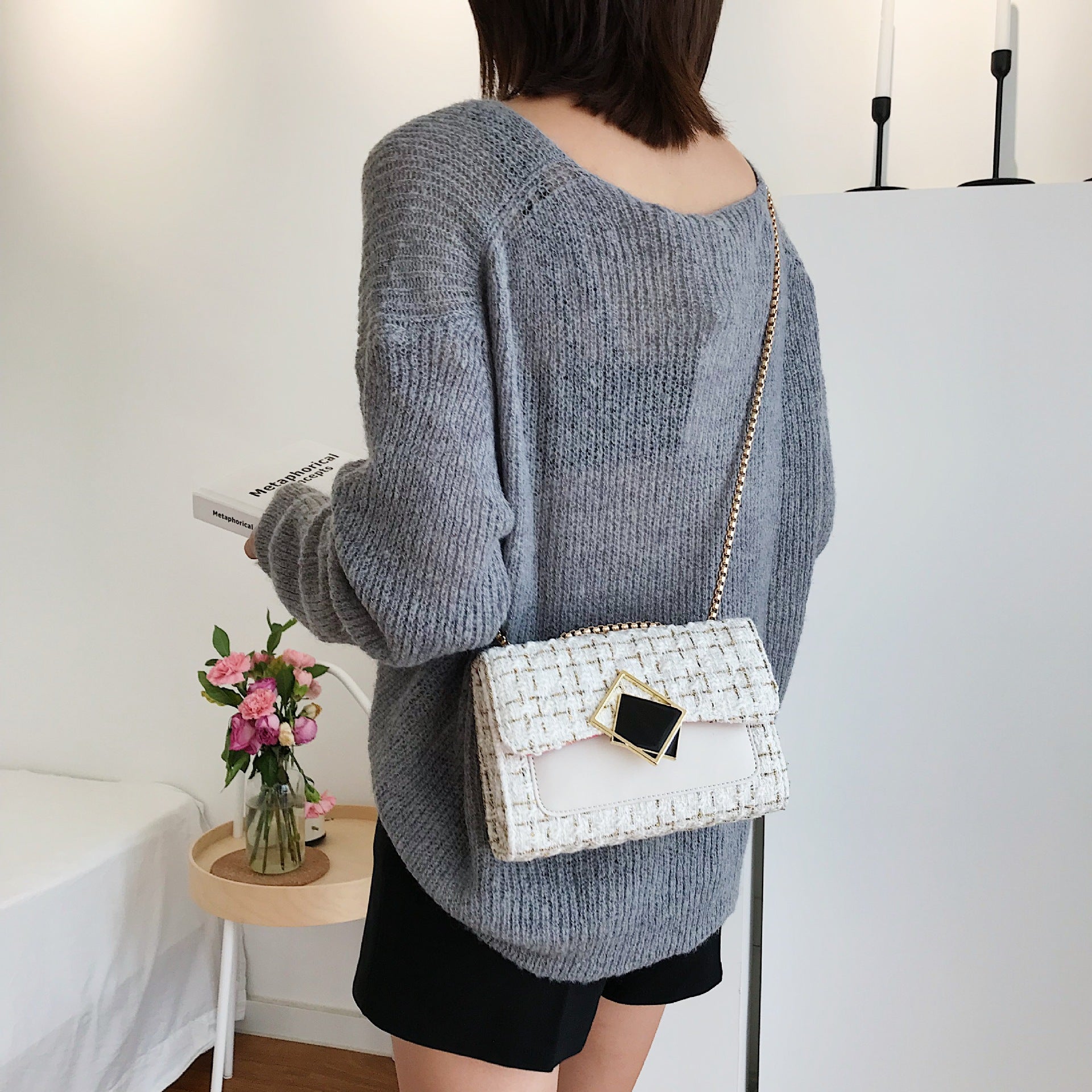 PU Swagger Sling Bag