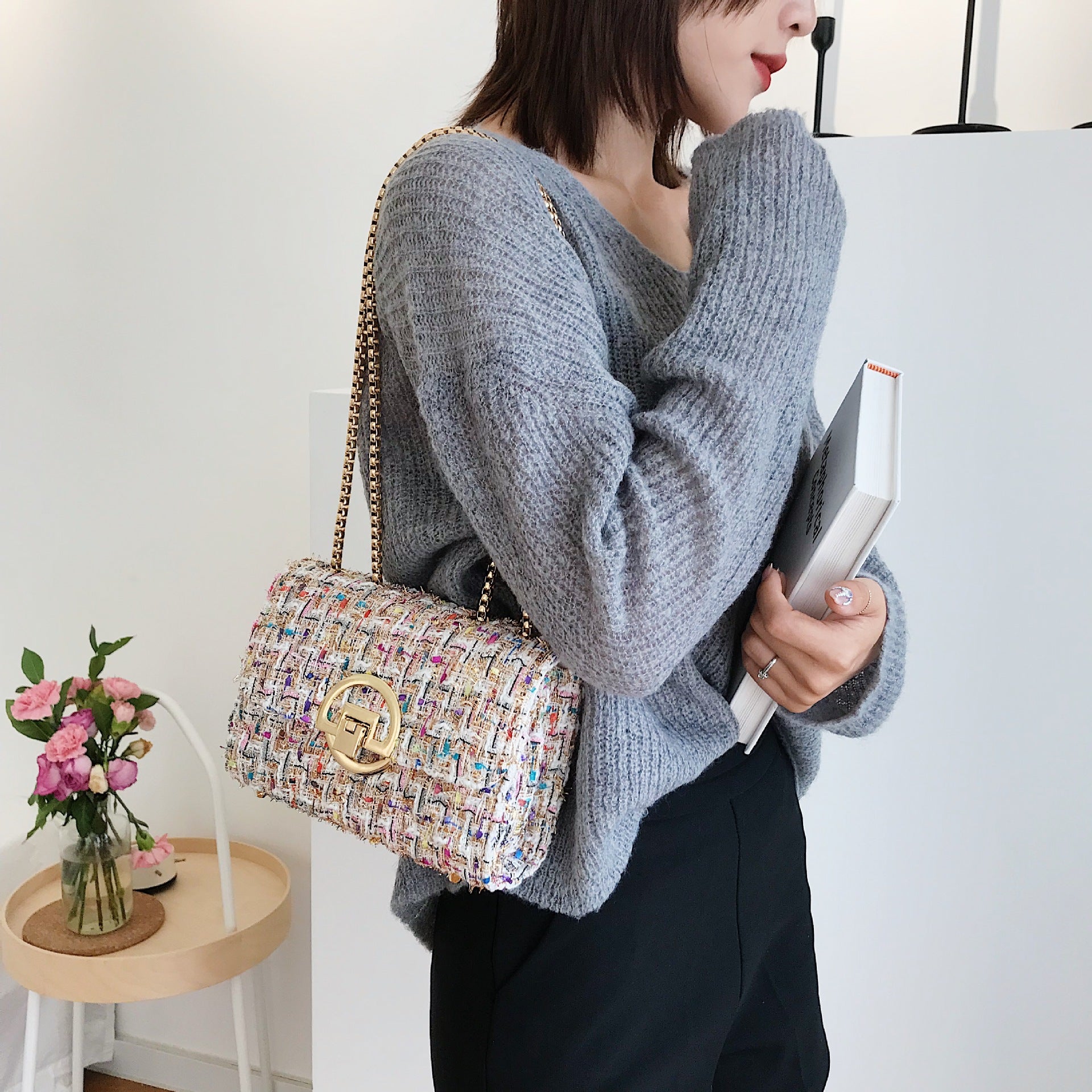 PU Swagger Sling Bag