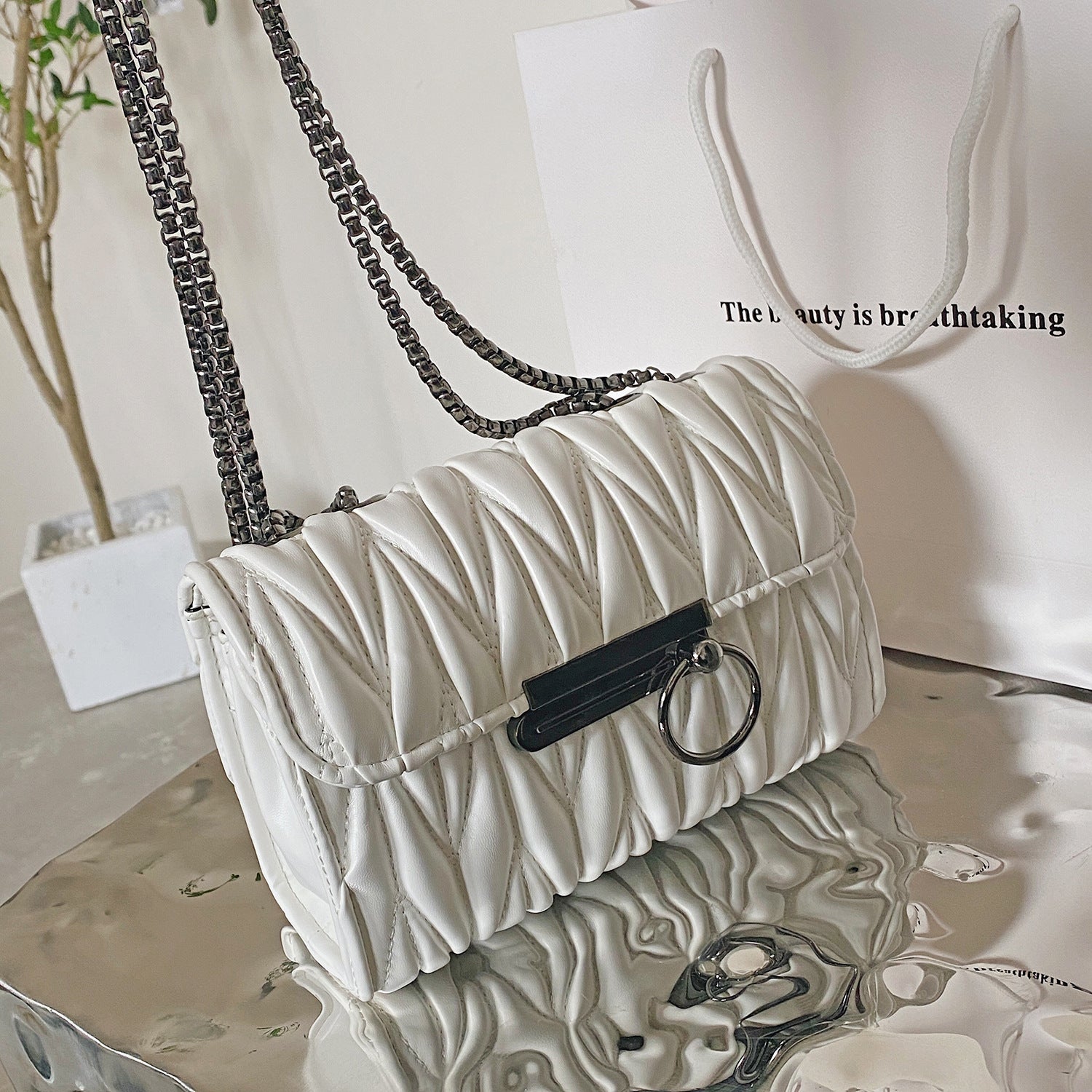 PU Swagger Sling Bag