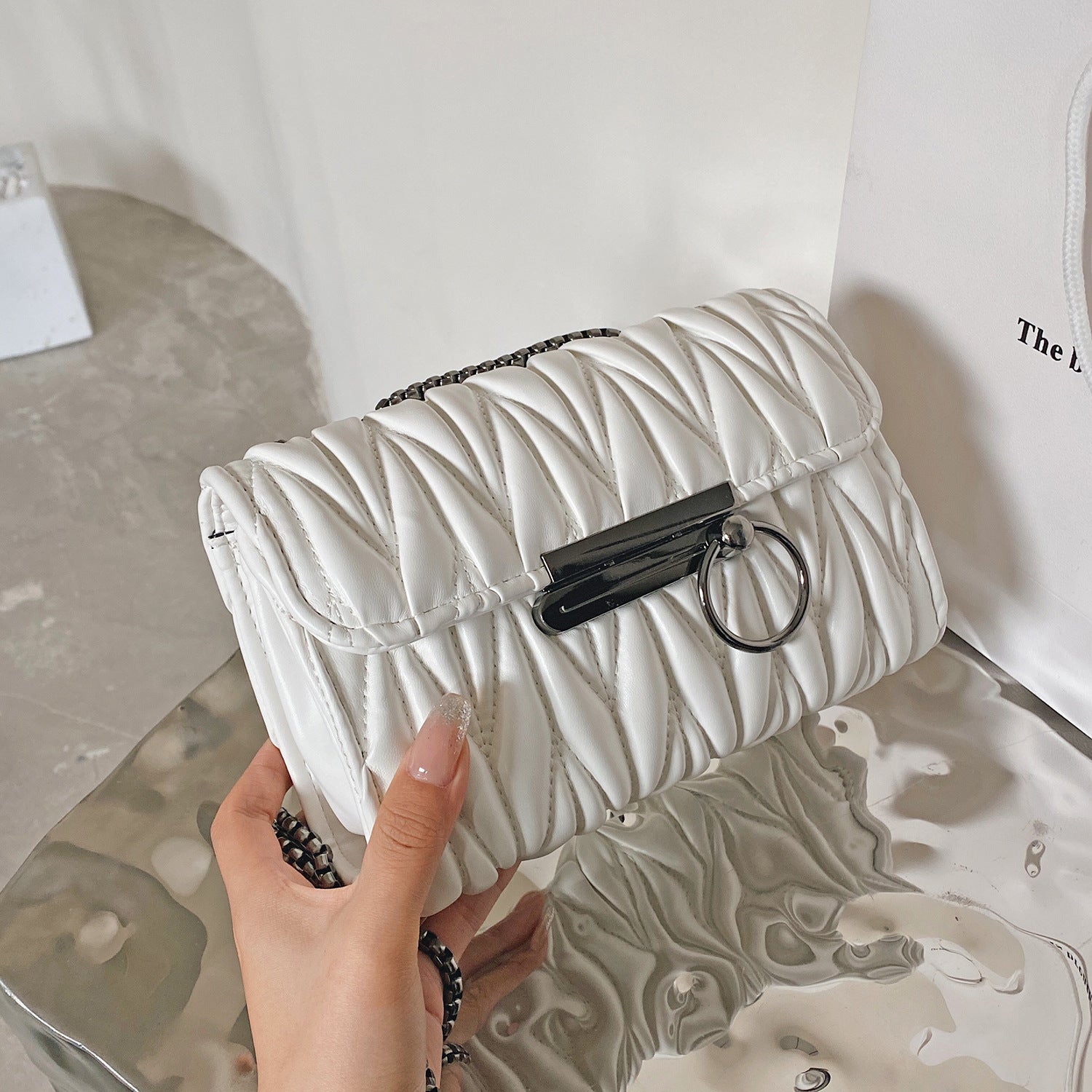 PU Swagger Sling Bag