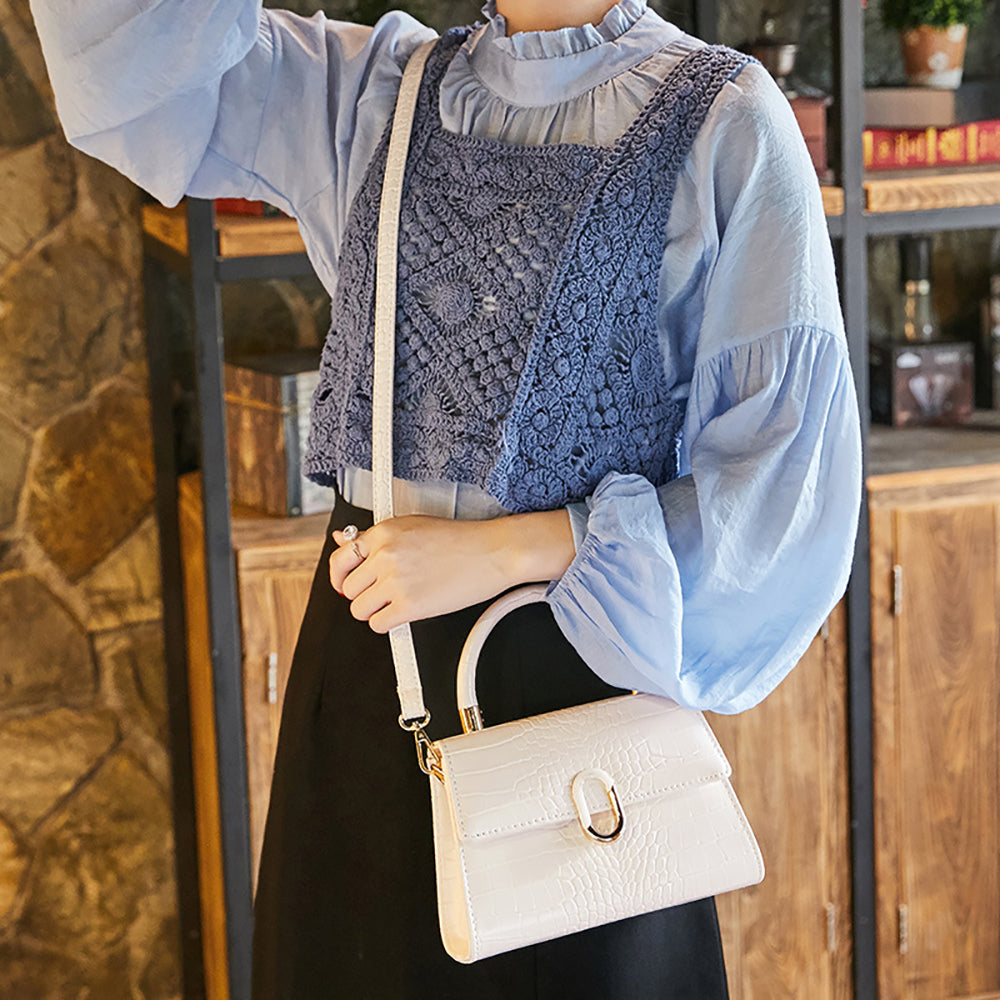 Embellished PU Sling Bag