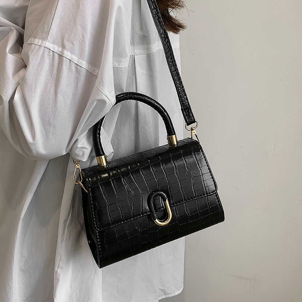 Embellished PU Sling Bag
