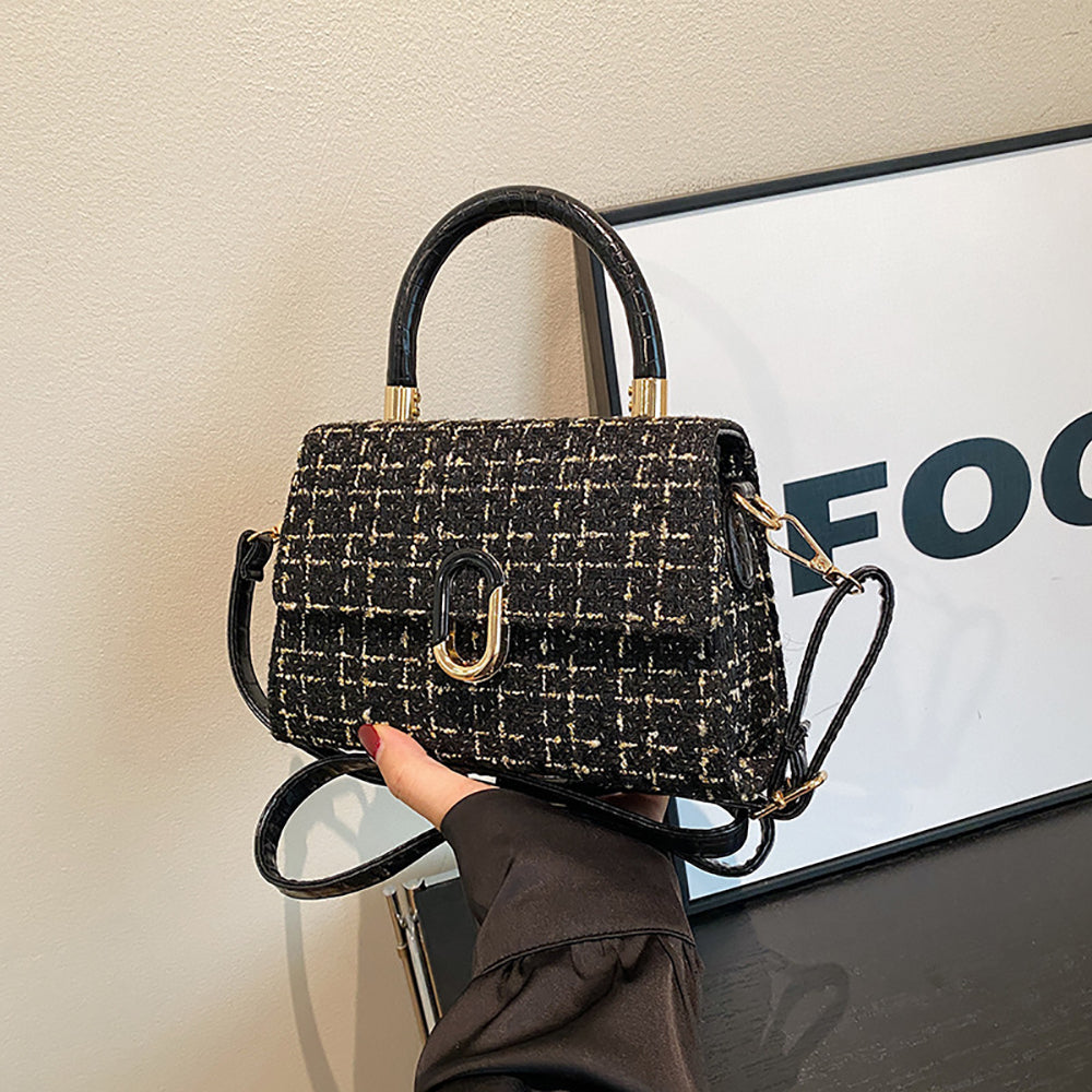 Embellished PU Sling Bag