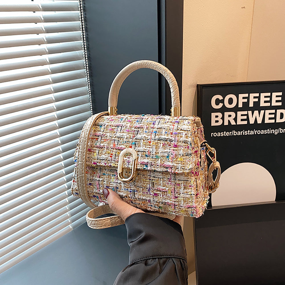 Embellished PU Sling Bag