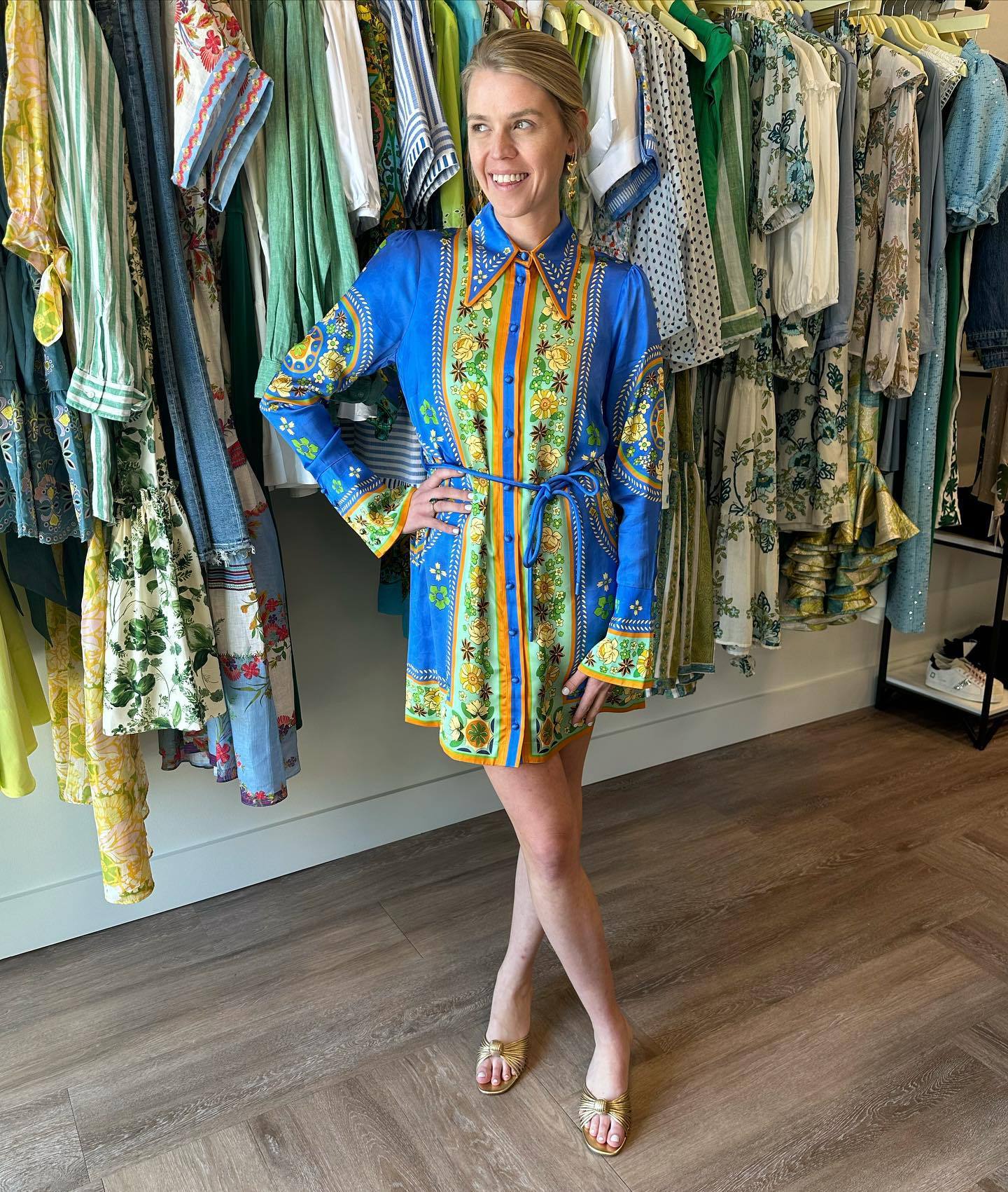 Women Ethnic Motifs Printed A-Line Dress