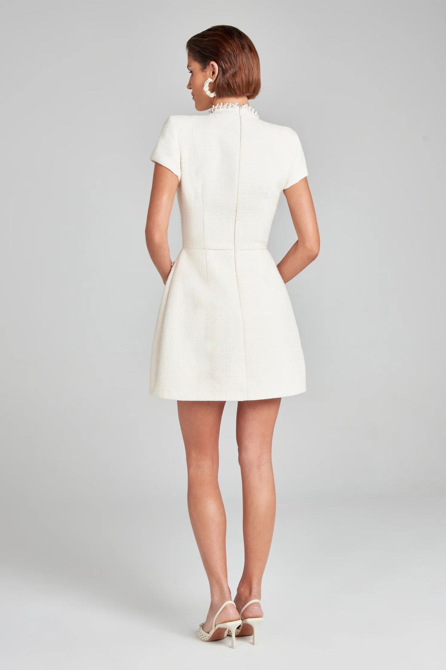Women Applique Fit & Flare Dress