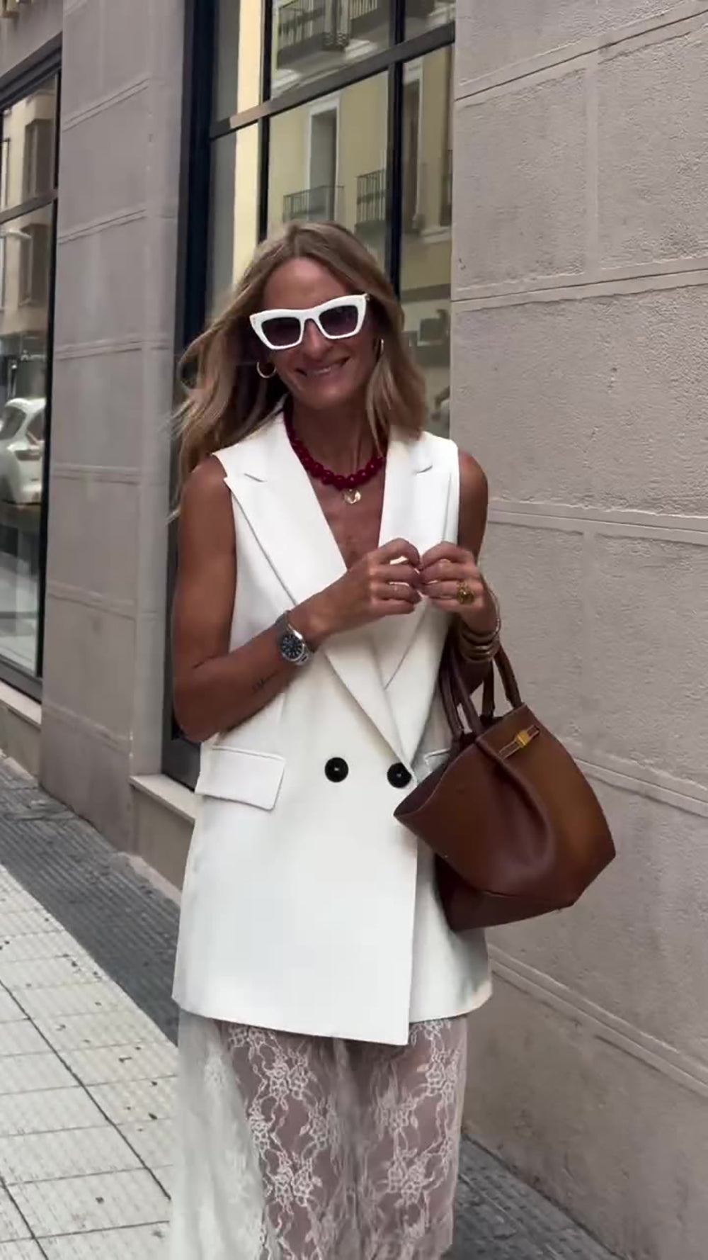 Women V-Neck Sleeveless Top