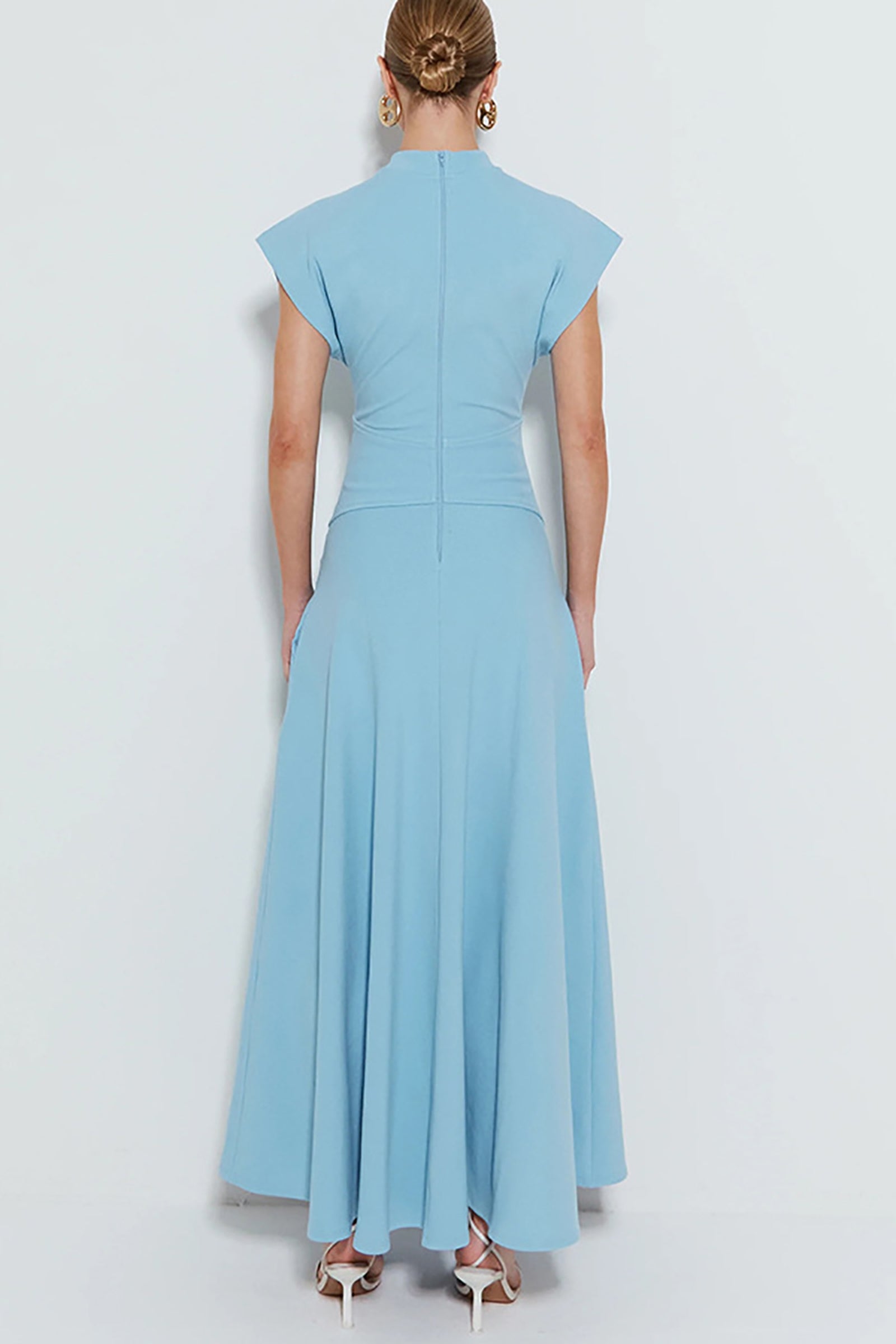 Women Front Slit Maxi Dress