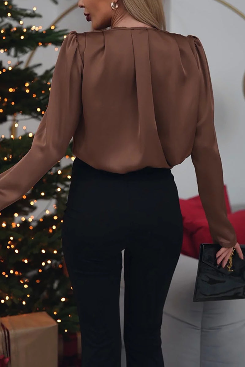 Women Solid Party Shirt