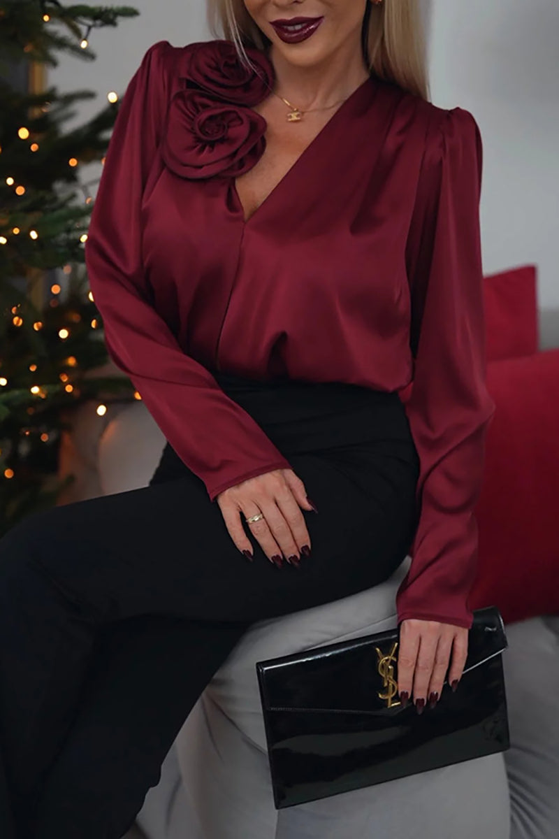 Women Solid Party Shirt
