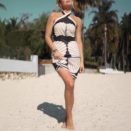 Print Fit & Flare Dress