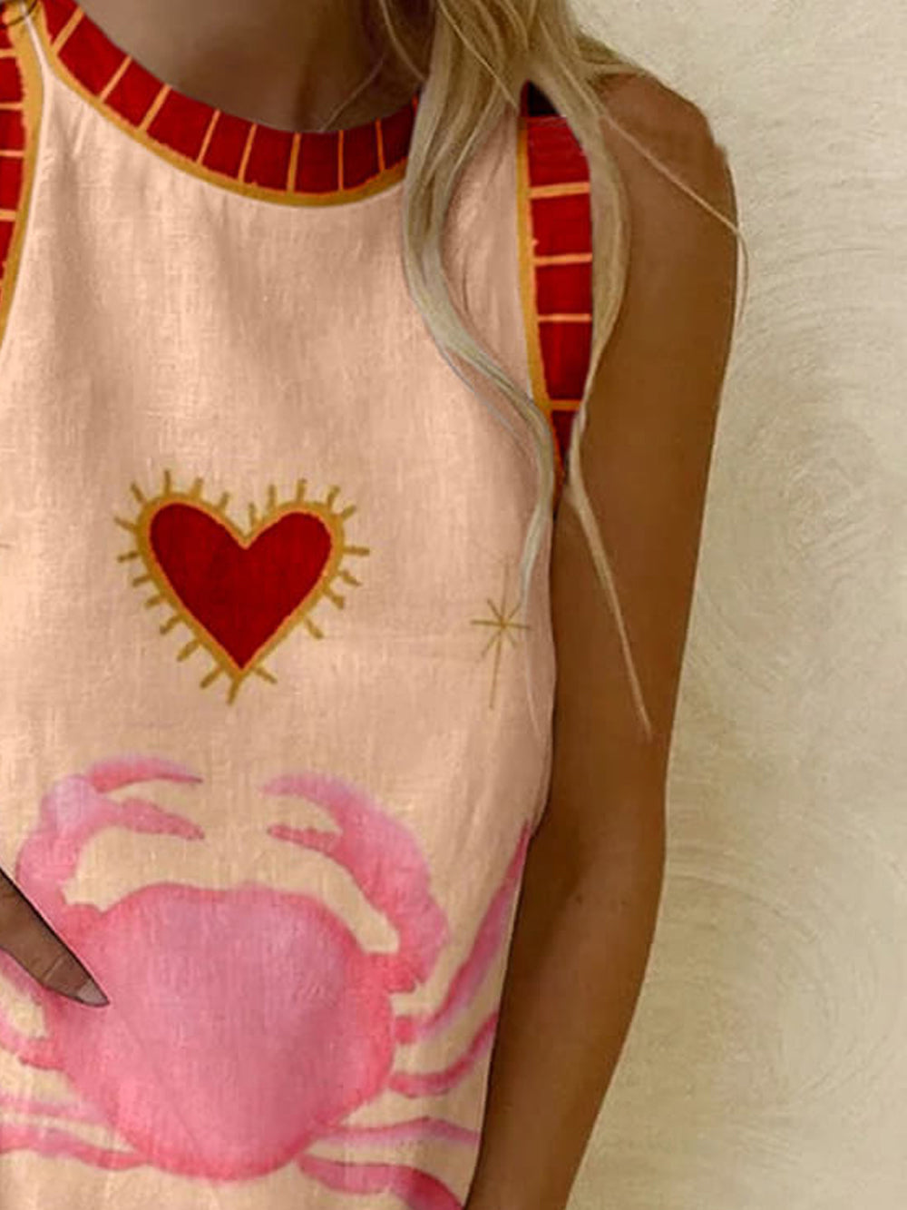Women Print Sheath Mini Dress