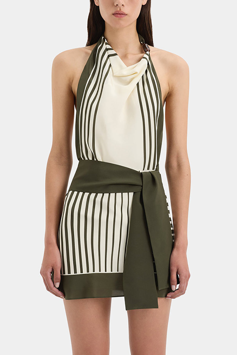 Women Print Sheath Mini Dress