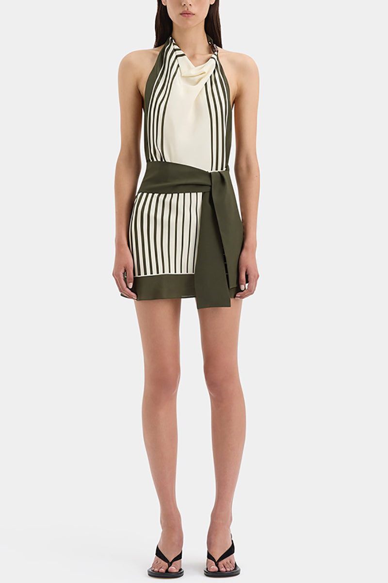 Women Print Sheath Mini Dress